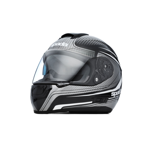 Spada Spada Helmet Monarch Black/Silver/White